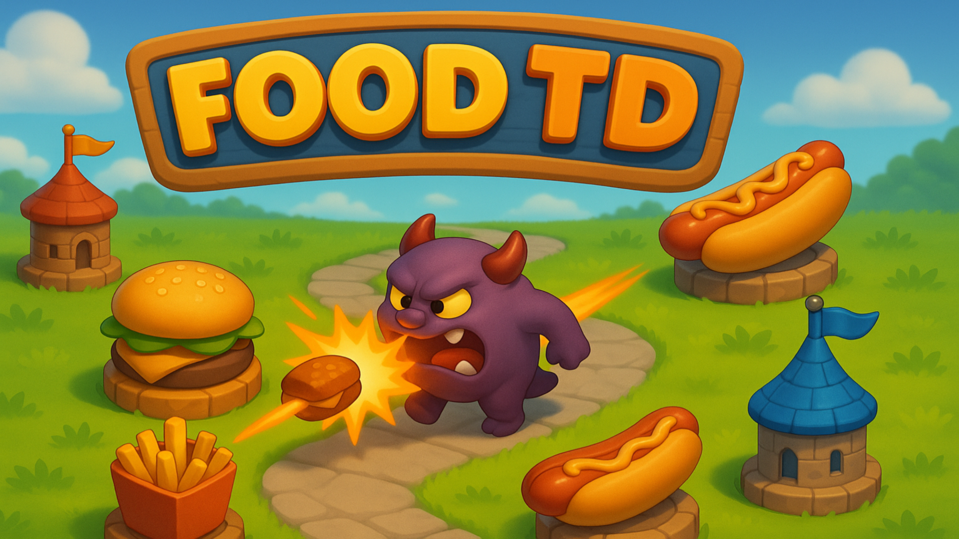 Copertina di Food Tower Defense