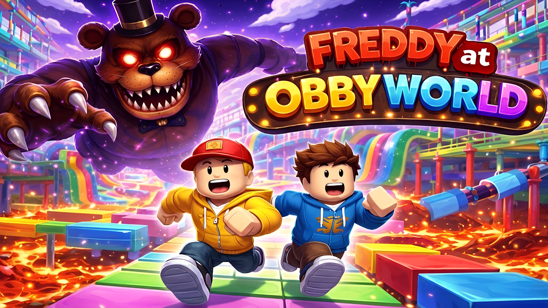 Freddy at Obby World