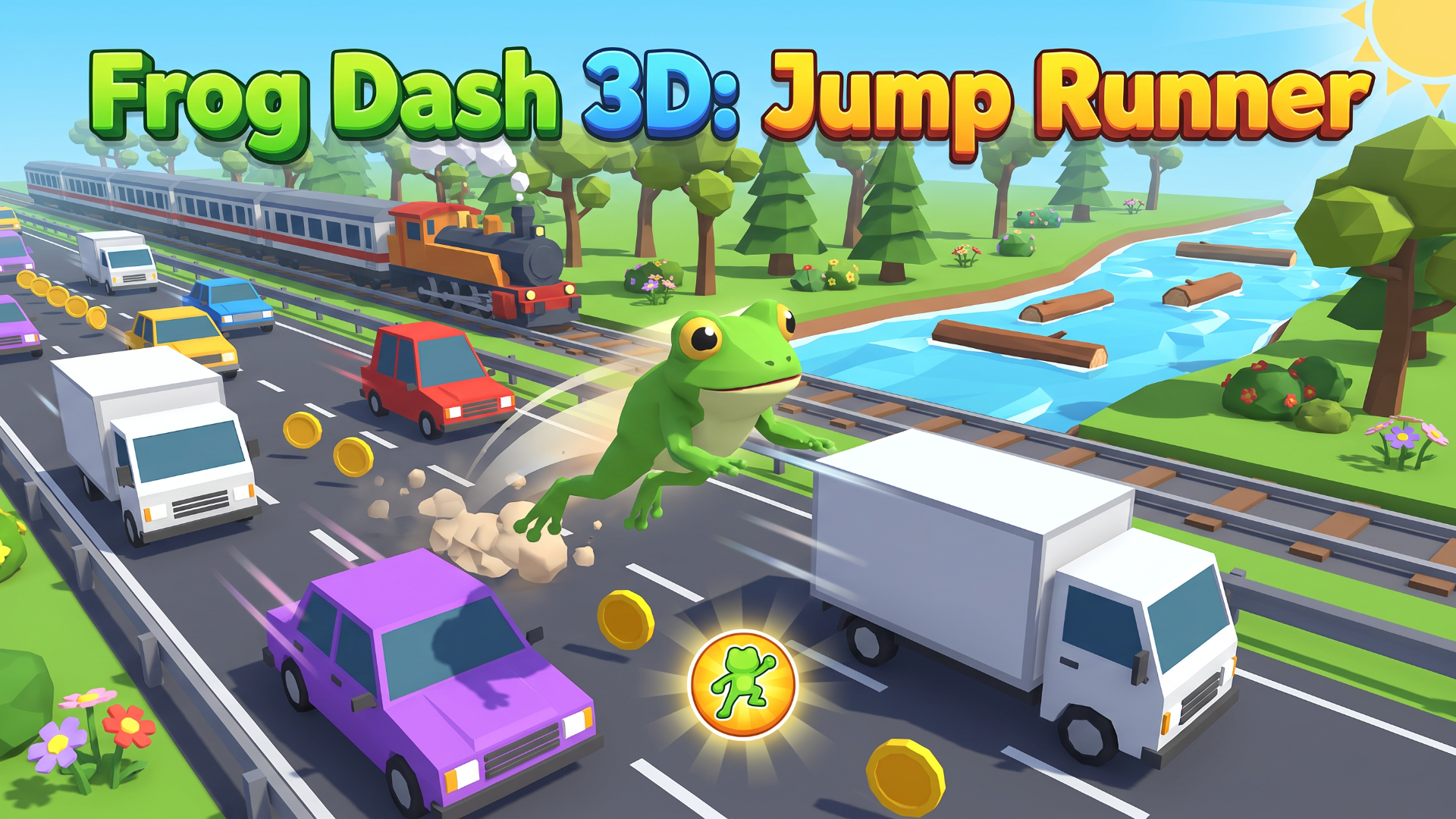 Frog Dash 3D: Jump Runner