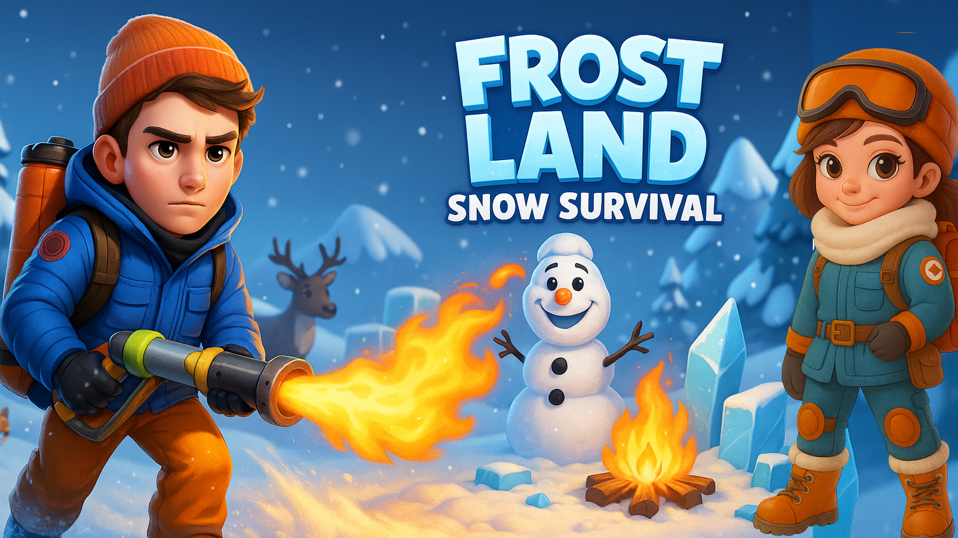 Okładka Frost Land - Snow Survival