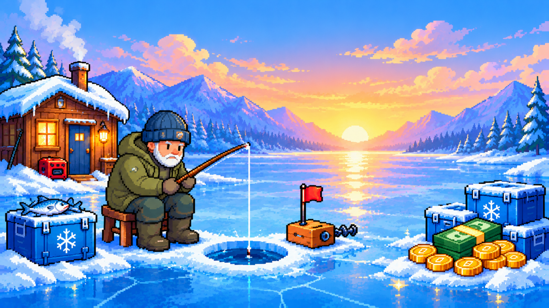 Frozen Lake - Ice Fishing Empire Coverbild