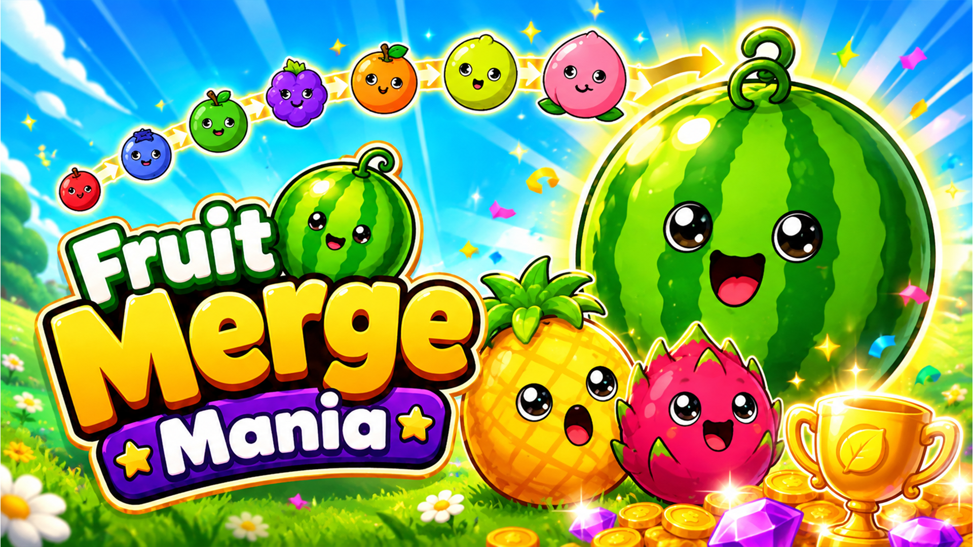 Visuel de Fruit Merge Mania