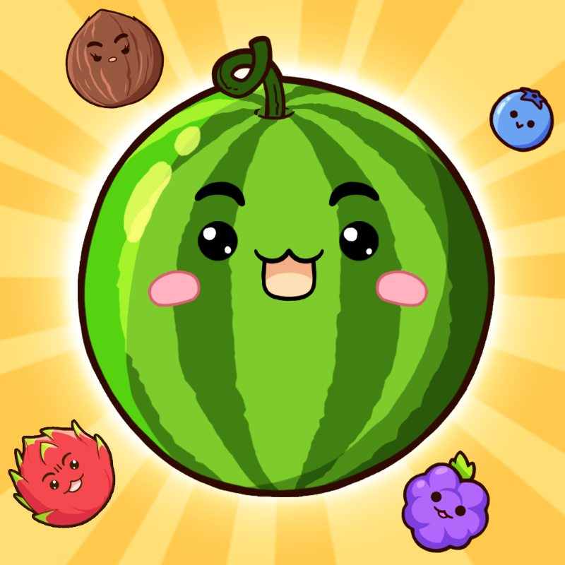 Fruit Merge: Juicy Drop Game game thumbnail