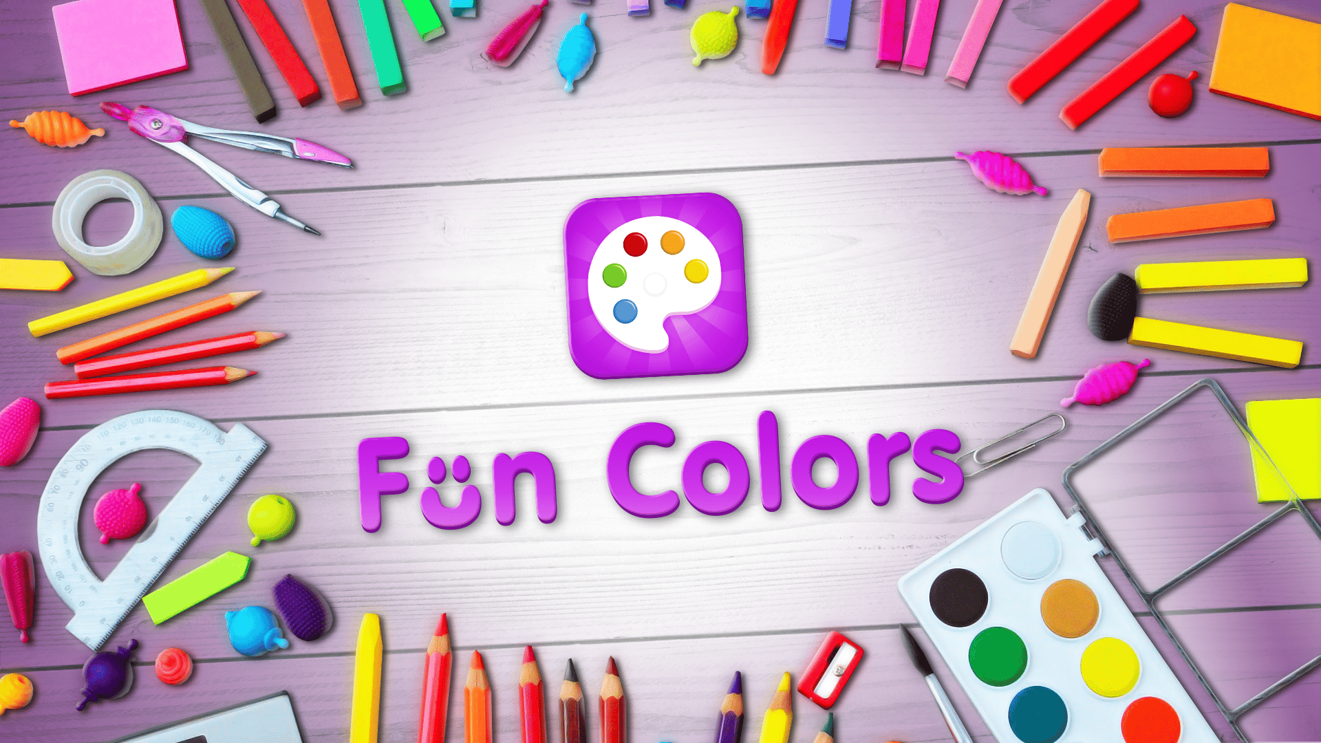 Arte da capa de Fun Colors