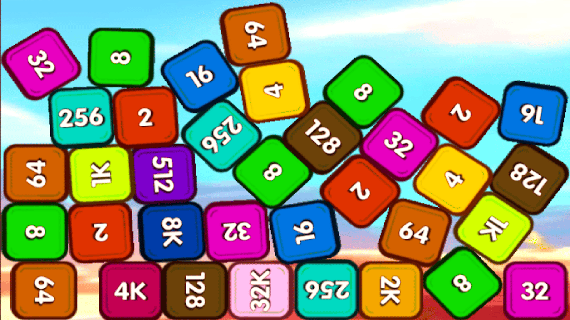 Imagen de portada de Funny Cubes 2048
