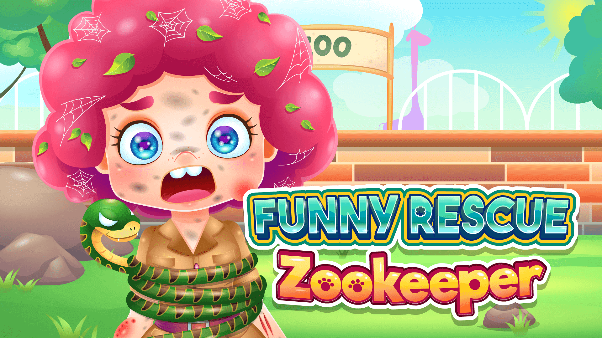 Funny Rescue Zookeeper cover art