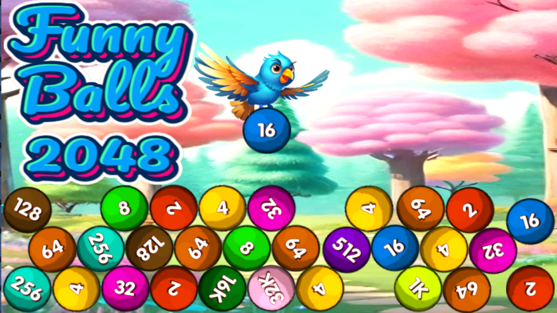 Funny Balls 2048 Coverbild
