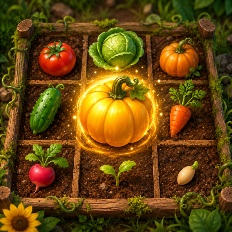Garden Boom: Veggie Merge