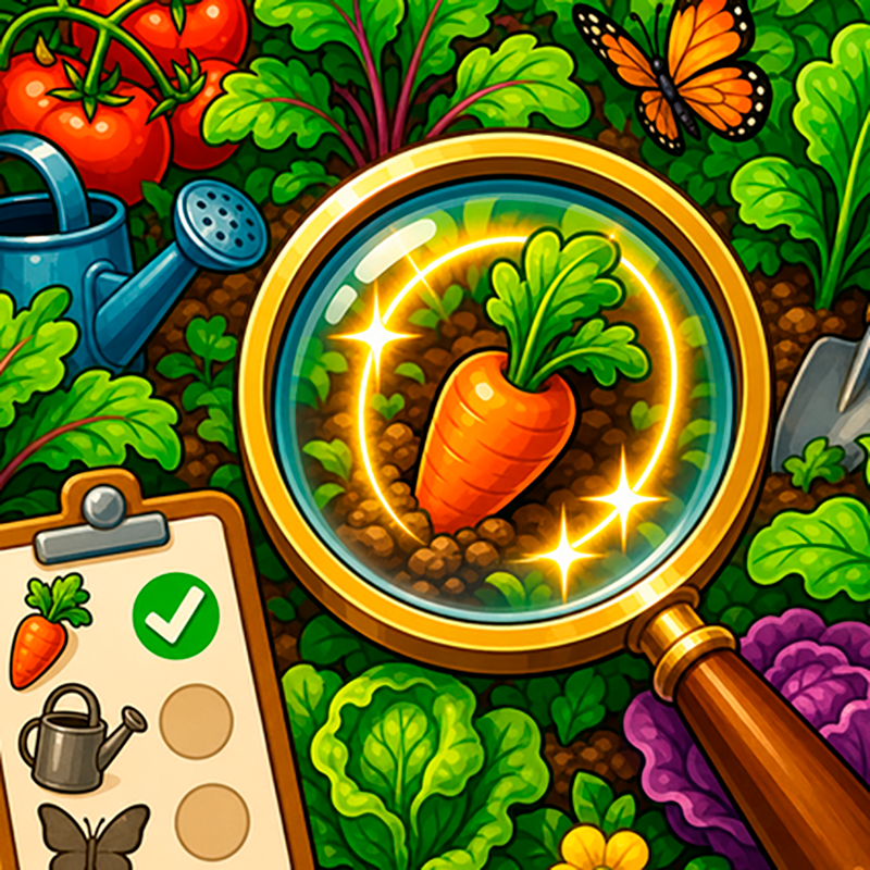 Garden Hidden Object Game