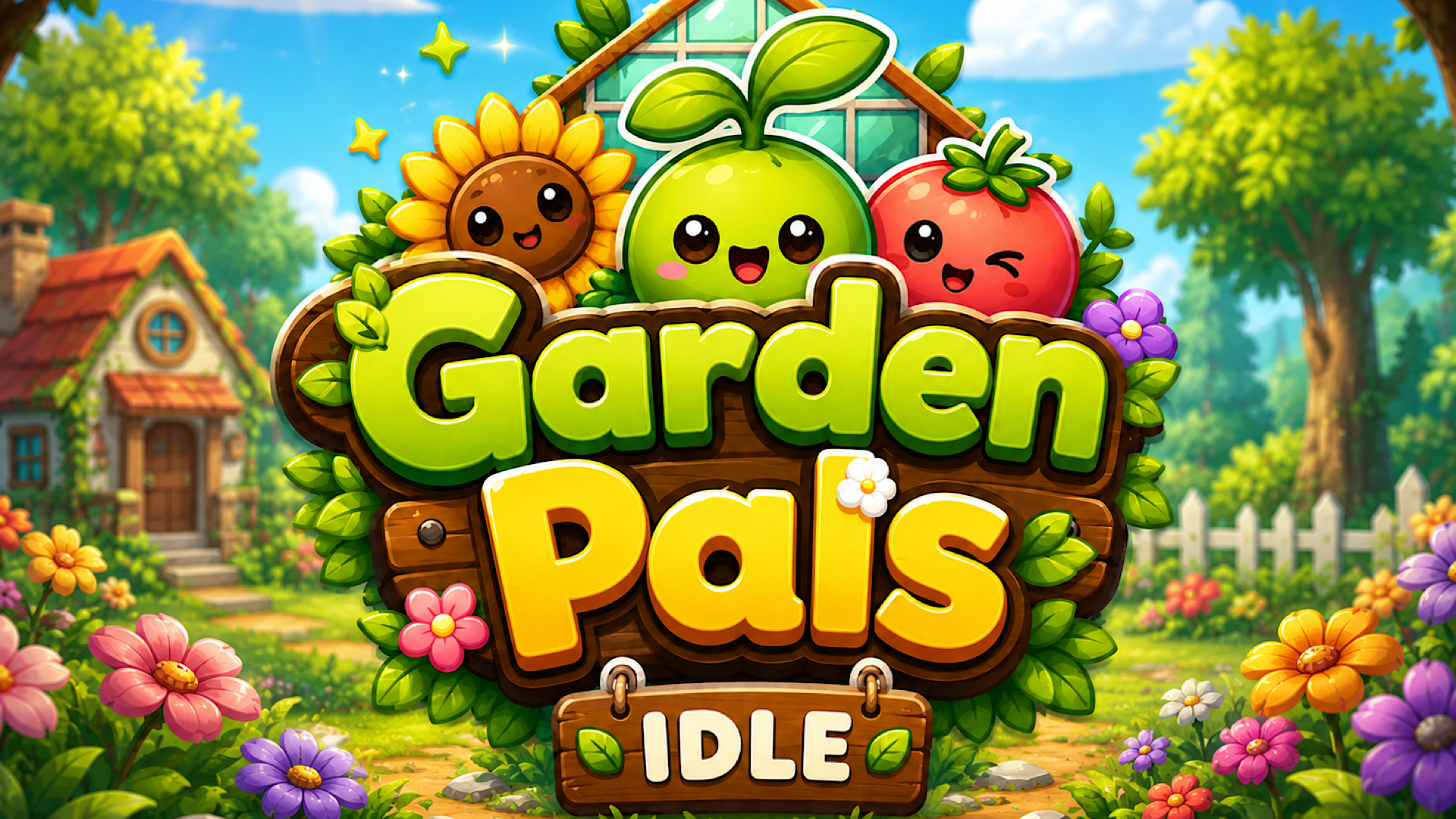 Gambar sampul Garden Pals IDLE