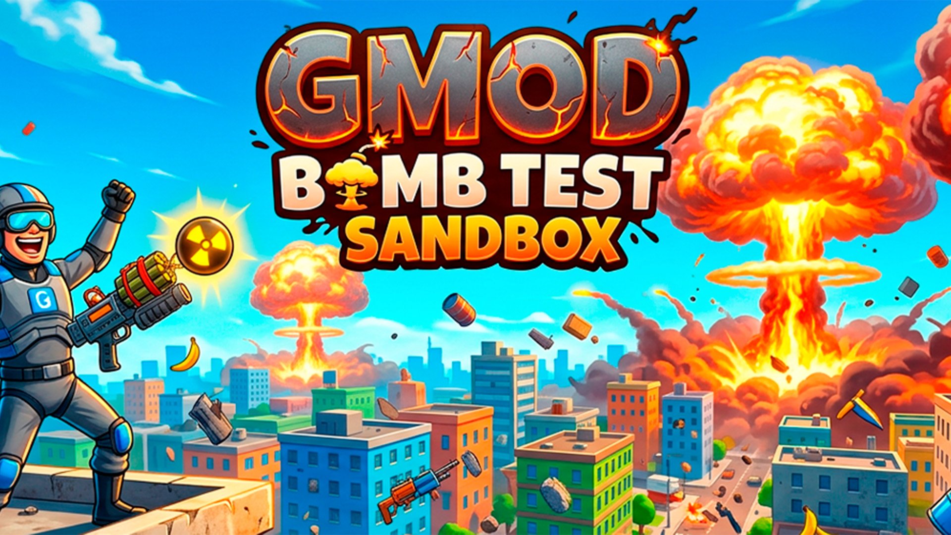Arte da capa de Garry's Mod Bombs