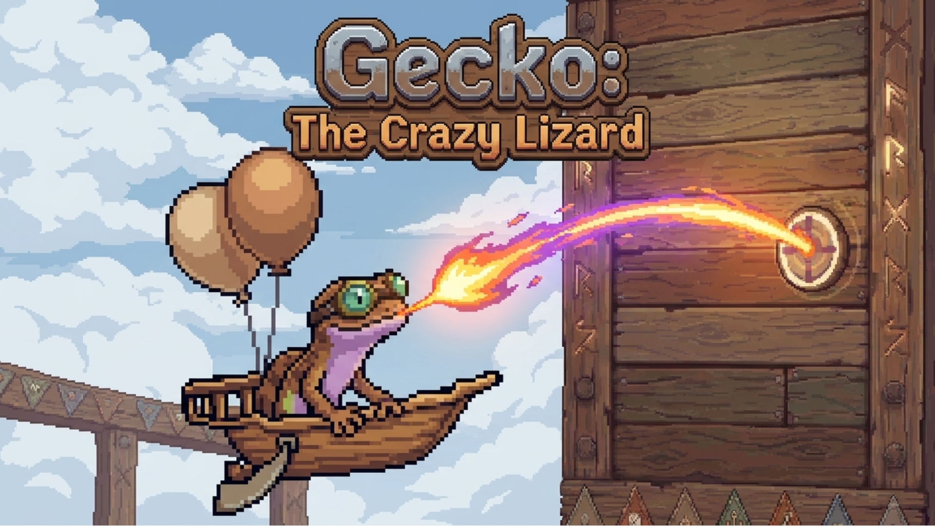 Gecko: The Crazy Lizard cover art