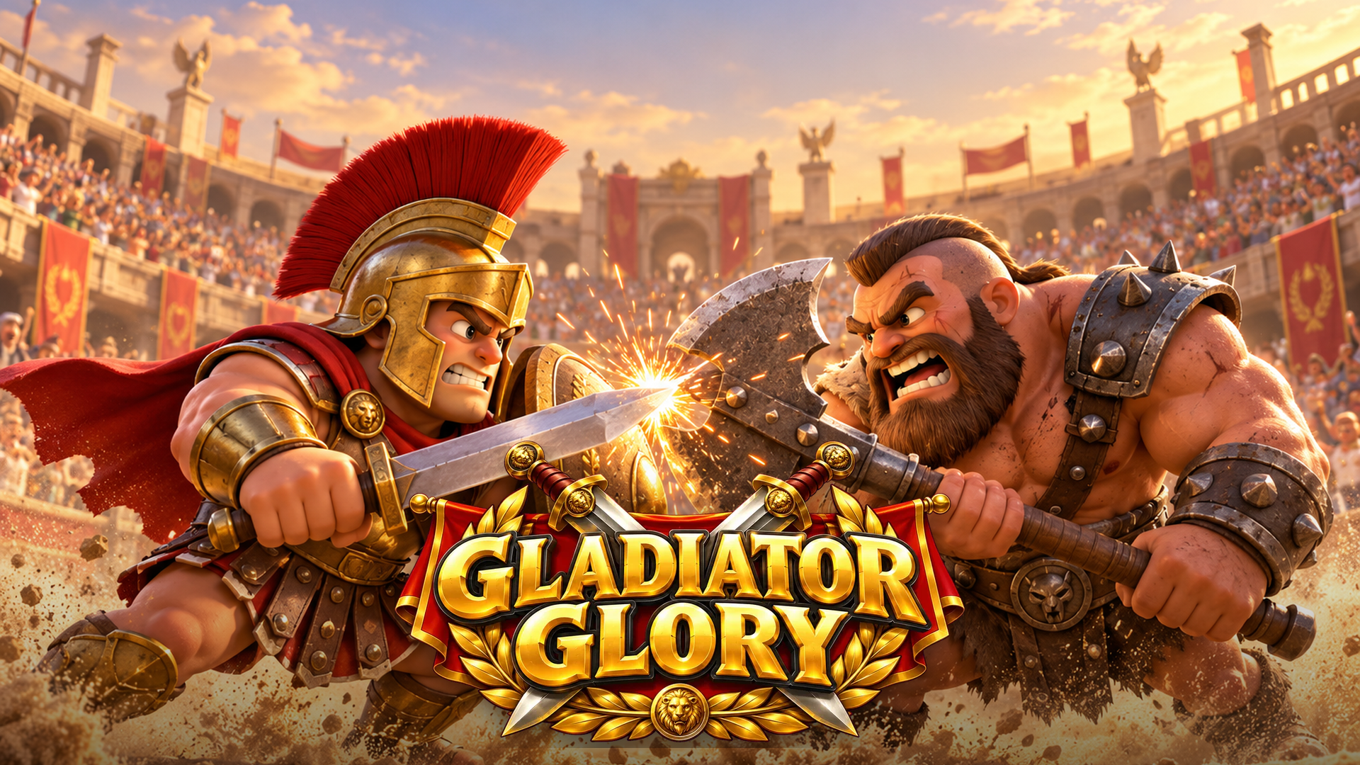 Imagen de portada de Gladiator Glory: Arena Fighter
