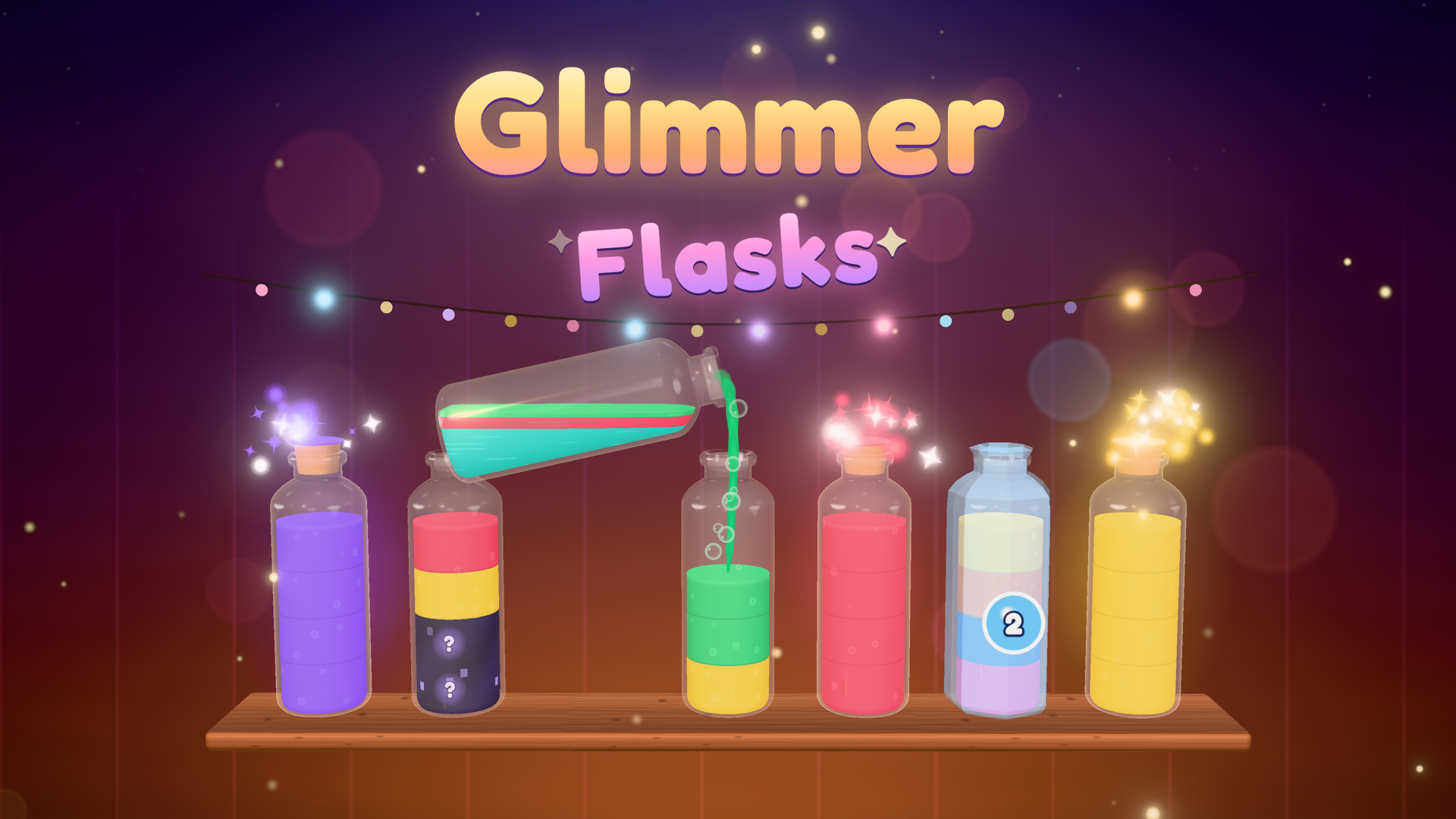 Okładka Glimmer Flasks