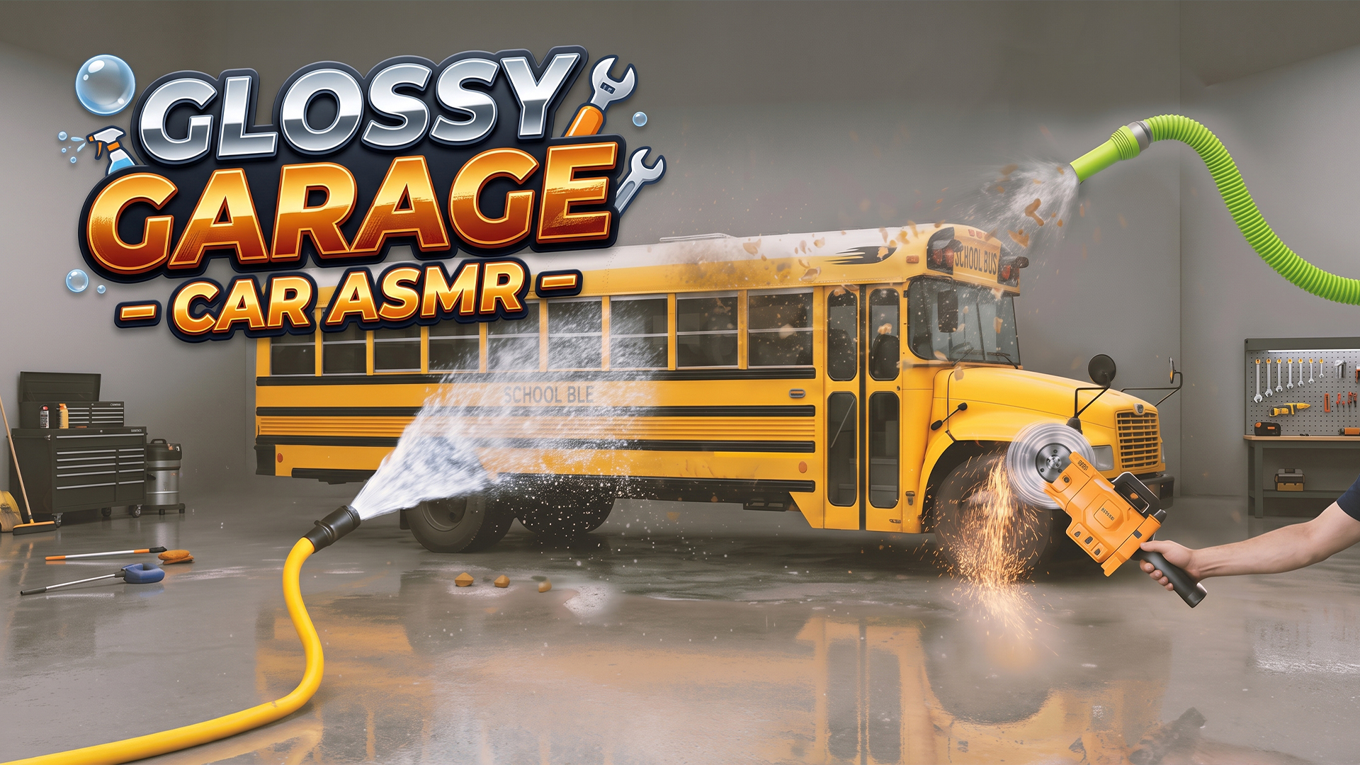 Glossy Garage - Car ASMR cover art