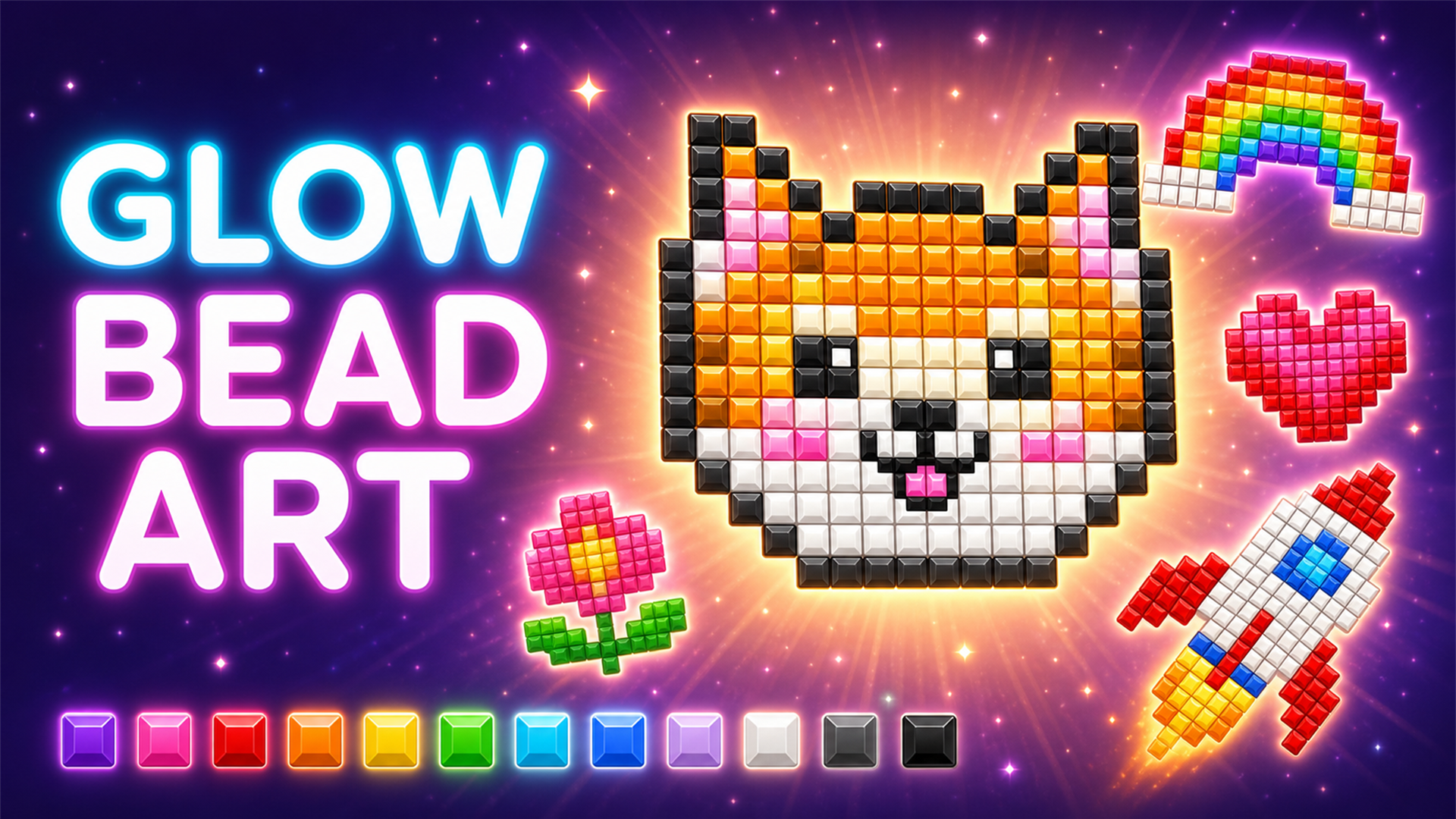 Glow Bead Art cover art