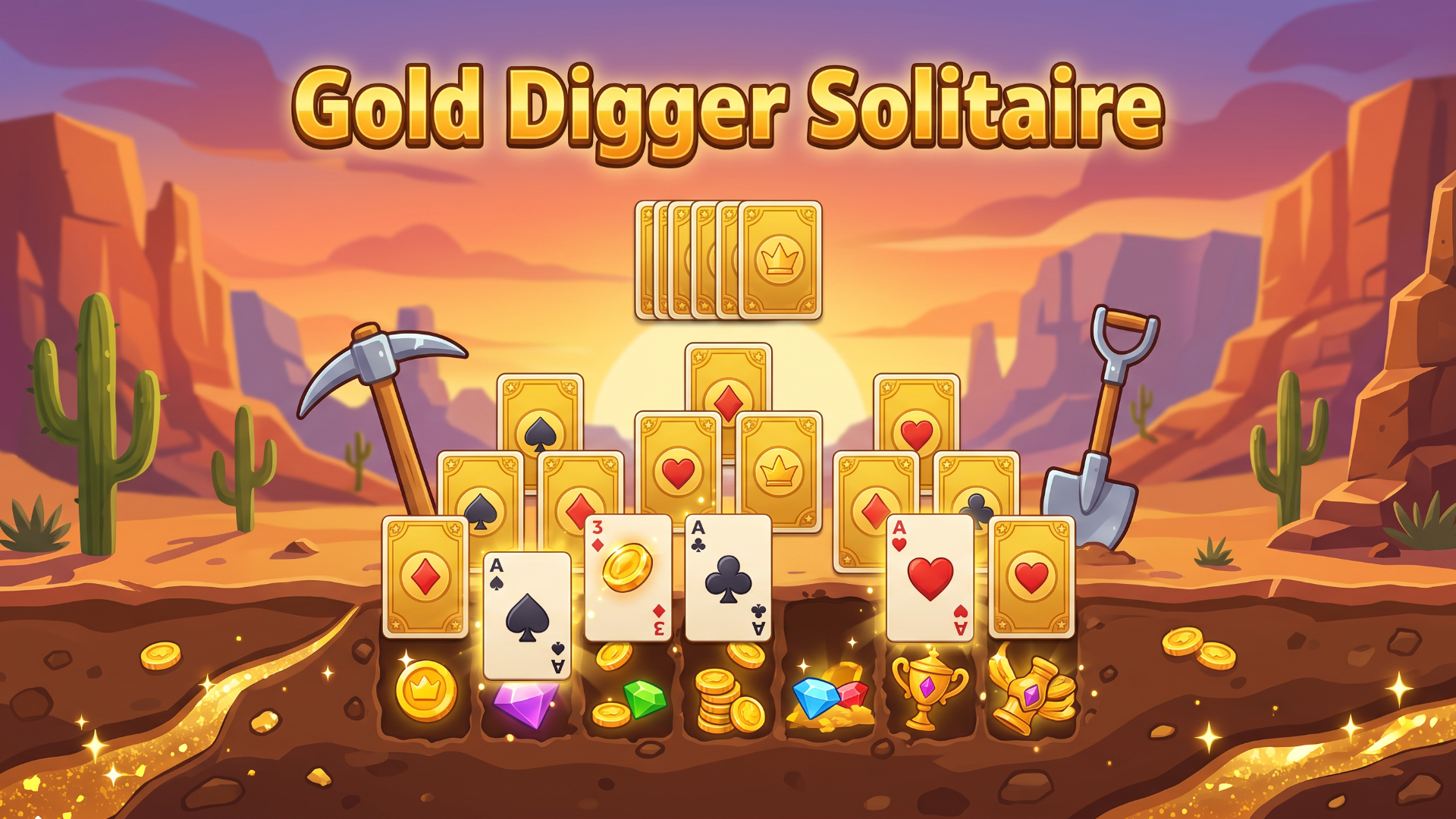 Gold Digger Solitaire