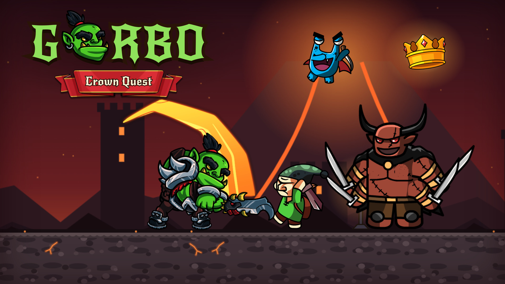 Visuel de Gorbo the Orc: Crown Quest