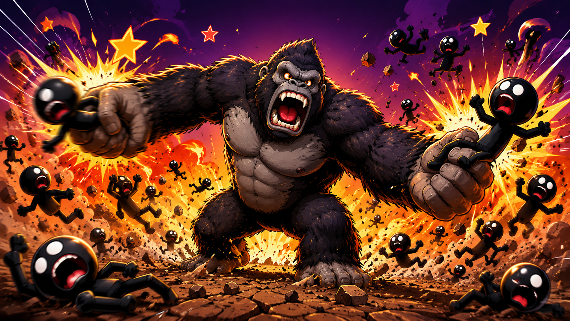 Copertina di Gorilla Smash