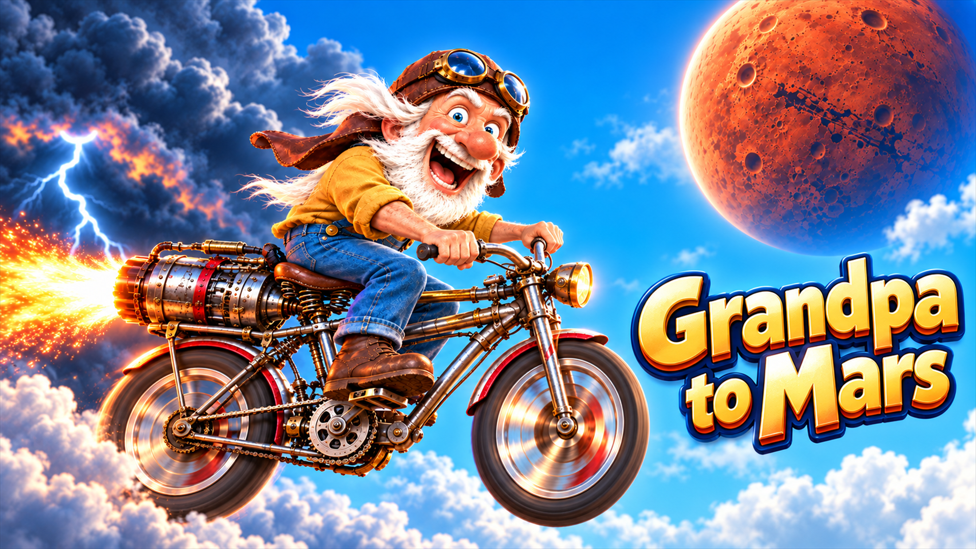 Grandpa to Mars cover art