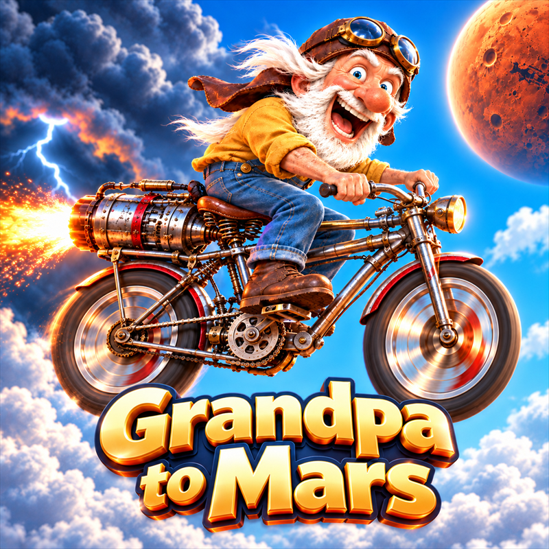 Grandpa to Mars