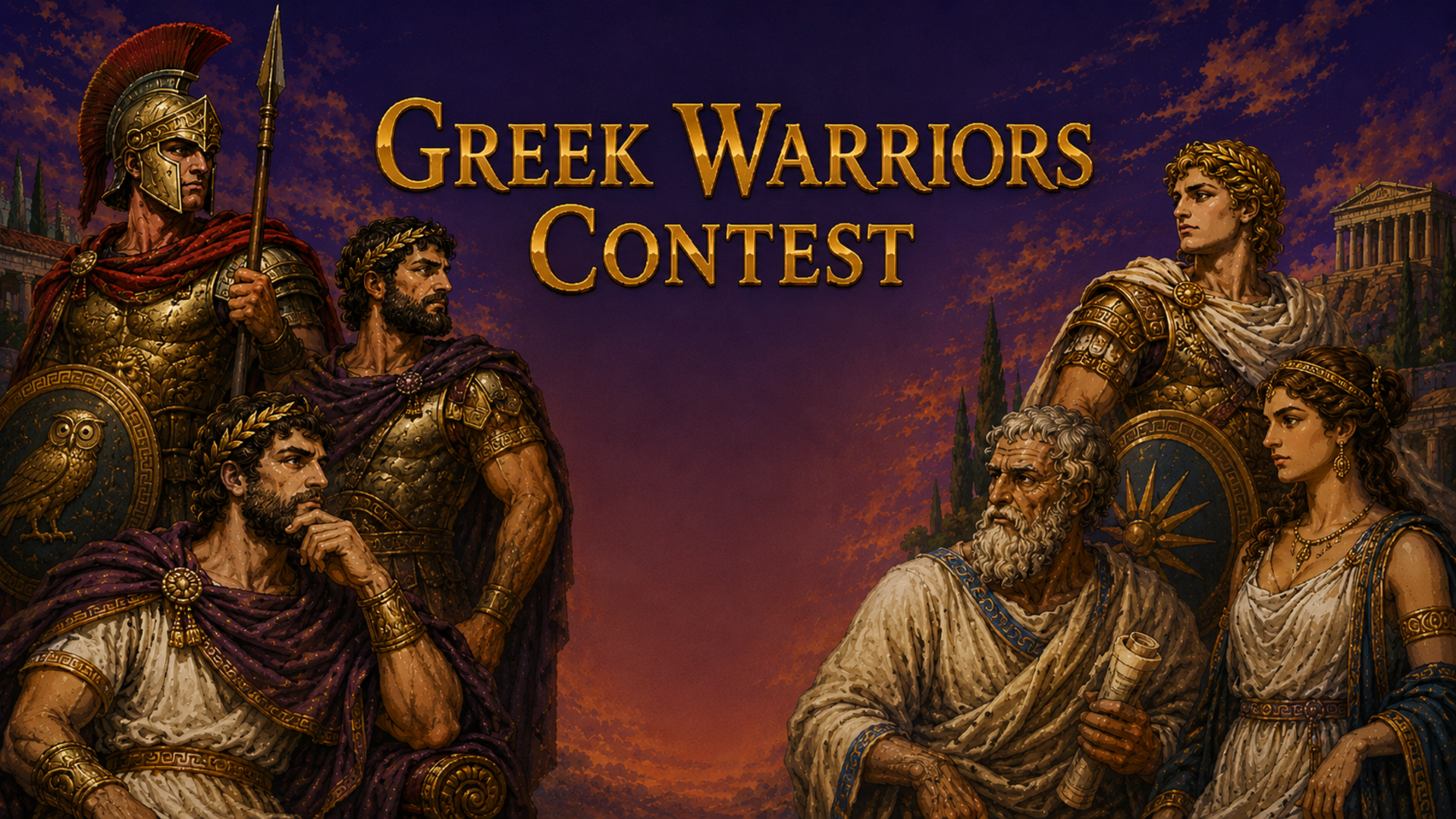 Greek Warriors Contest cover art