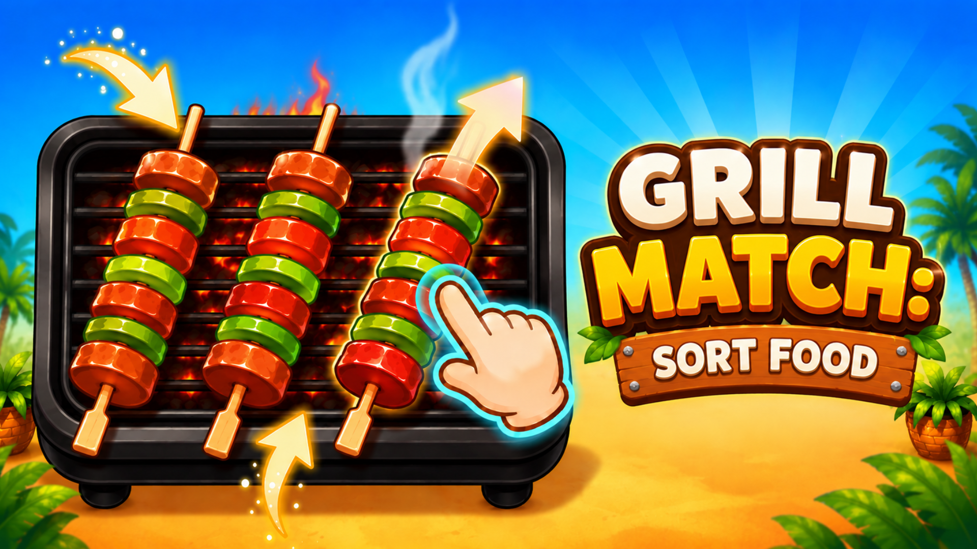 Grill Match: Sort Food