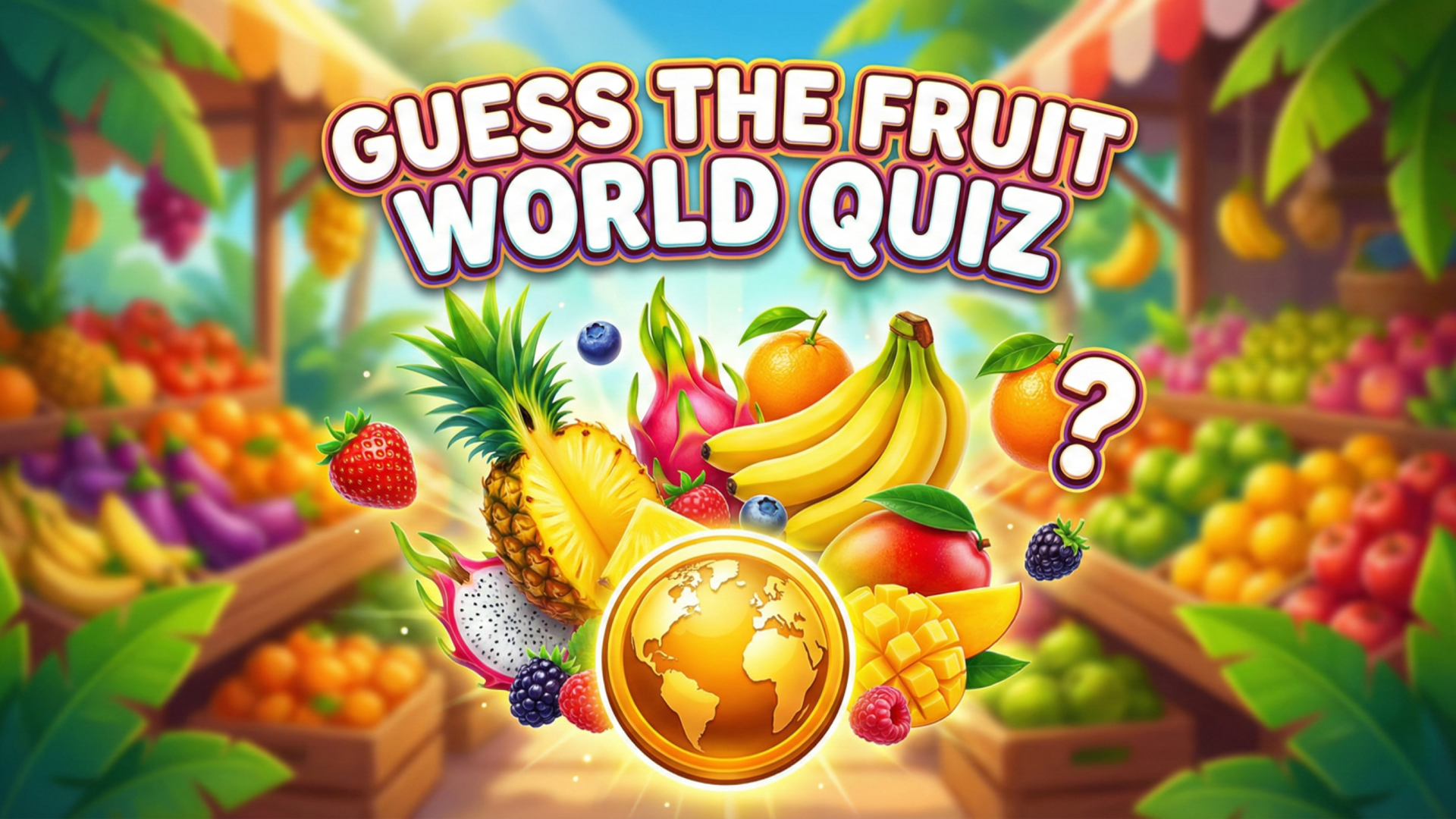 Visuel de Guess The Fruit World Quiz