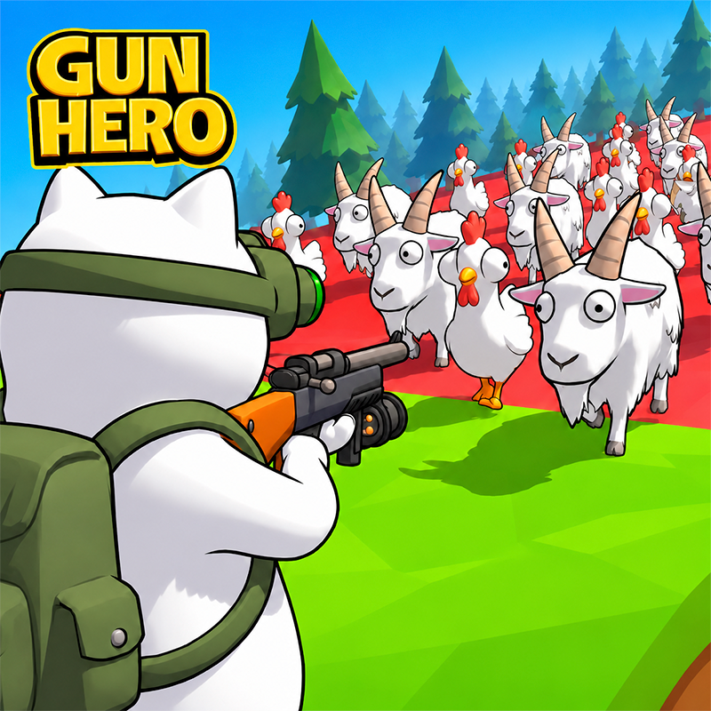 Gun Hero: Cat Survival Shooter