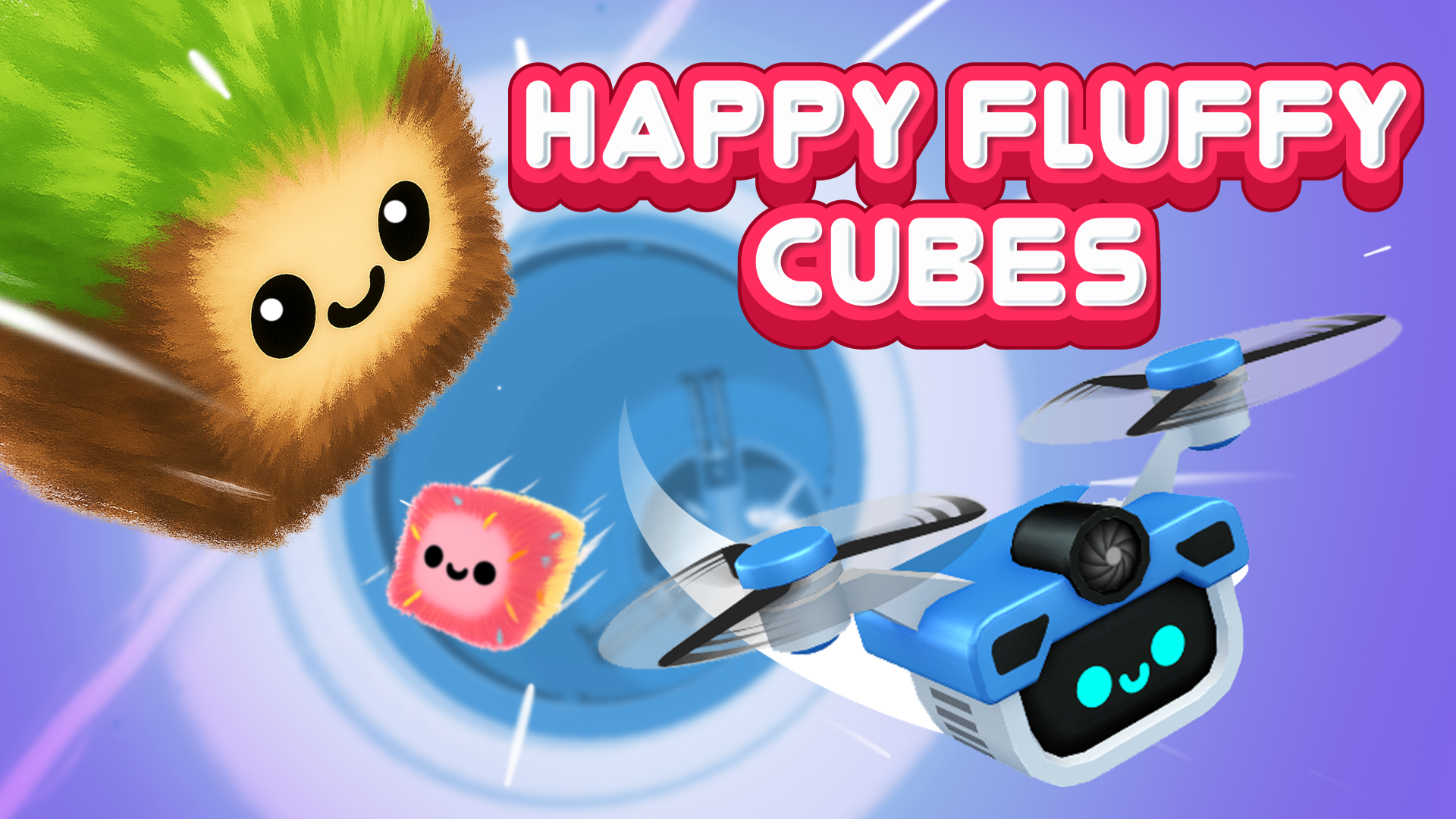 Happy Fluffy Cubes game artwork
