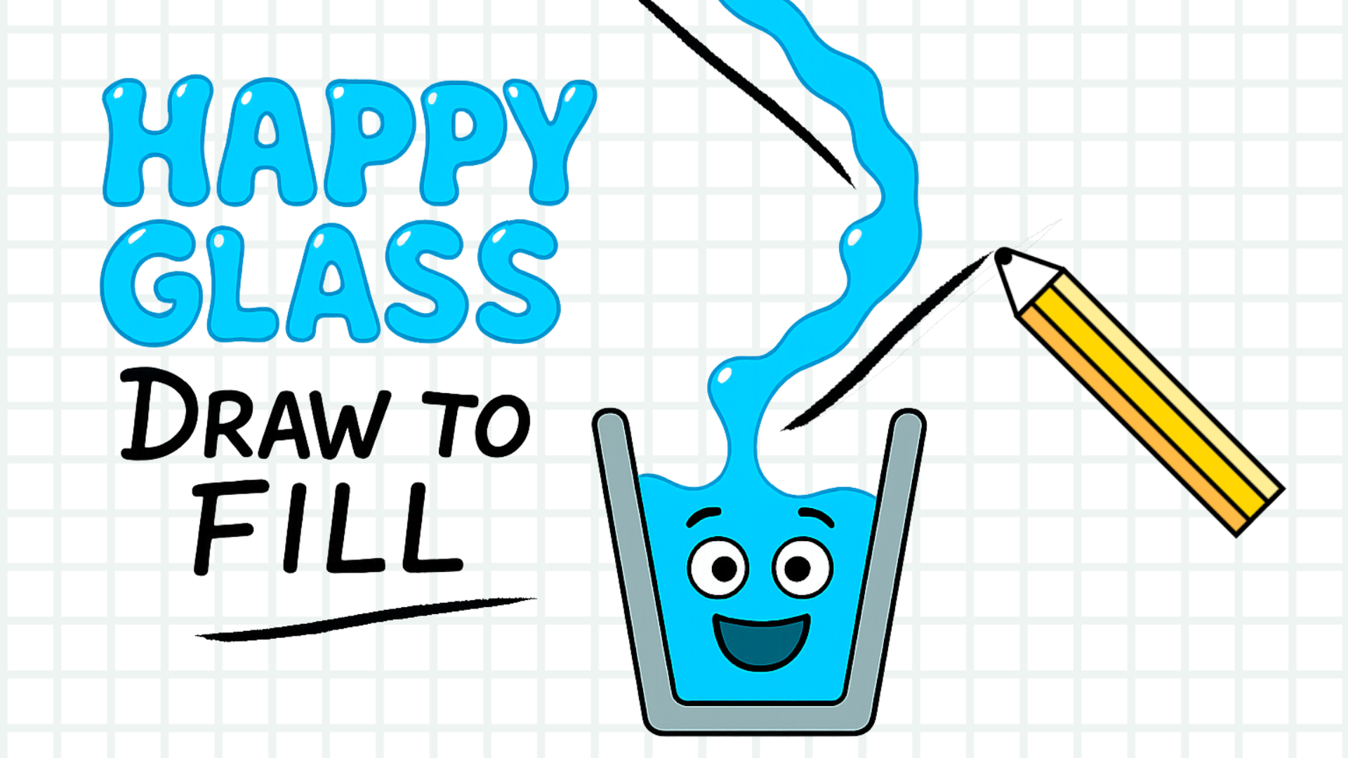 Happy Glass - Draw to Fill game thumbnail