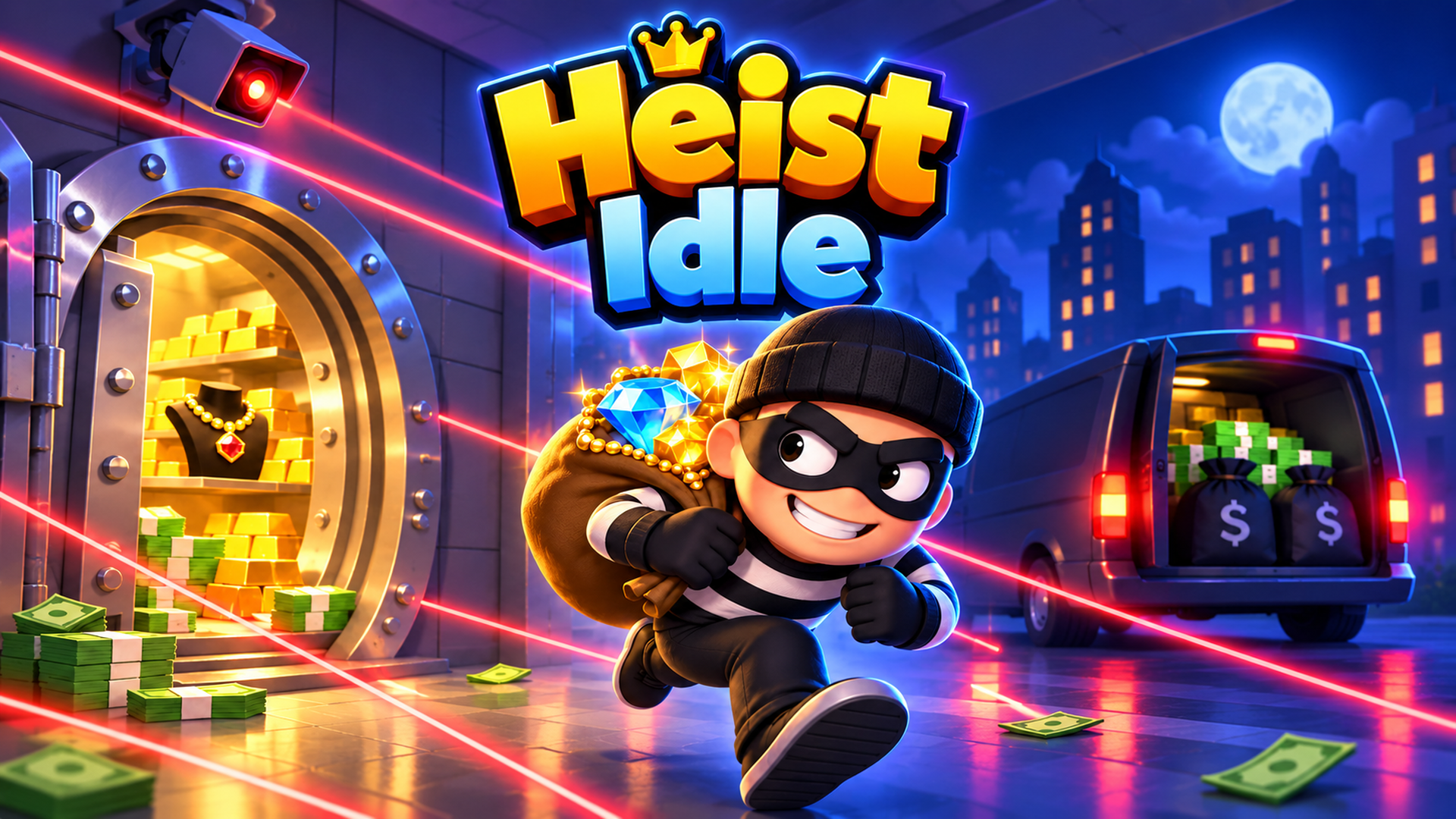 Imagen de portada de Heist Idle