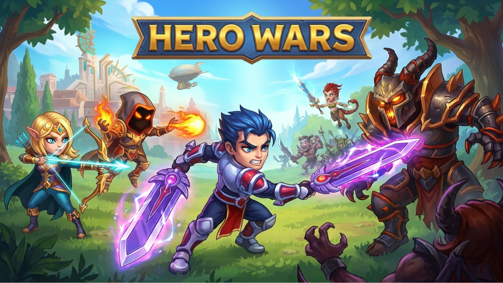 Copertina di Hero Wars