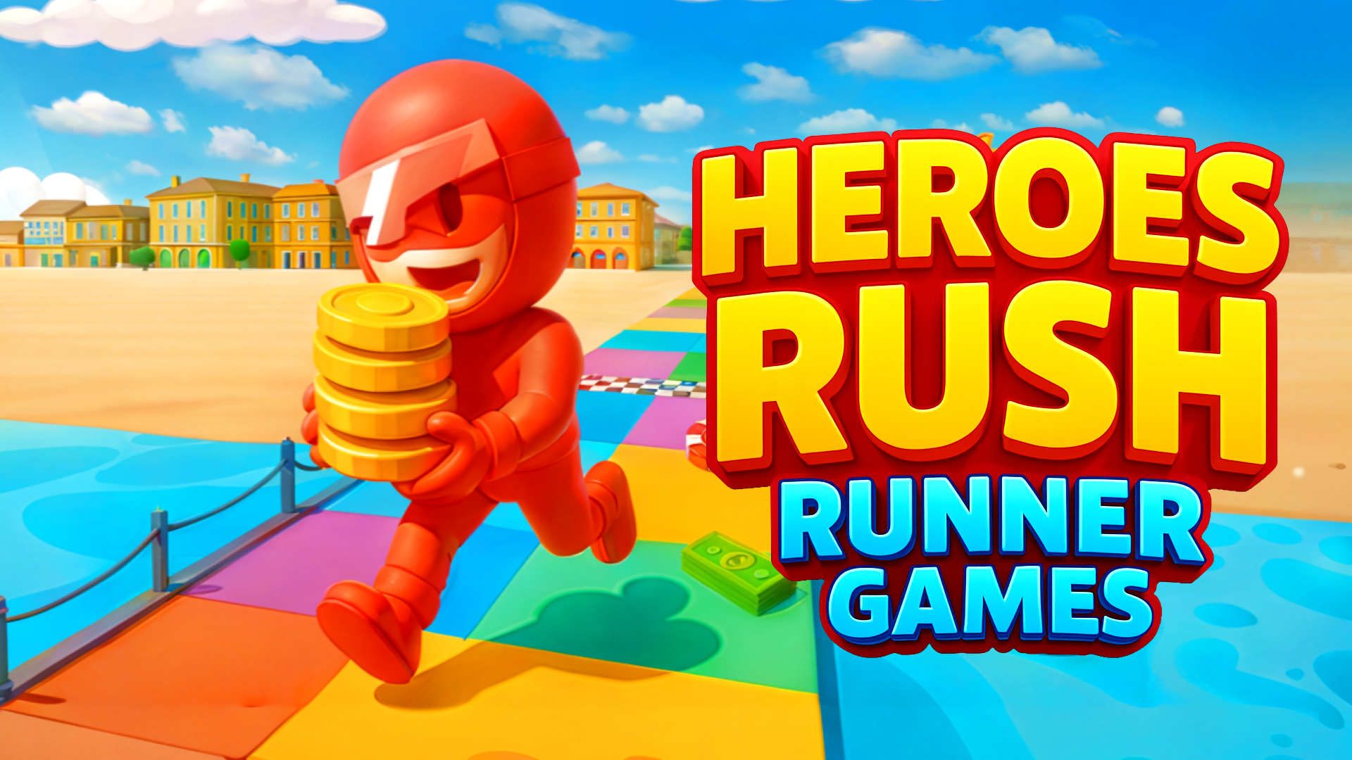 Heroes Rush Runner Games cover art