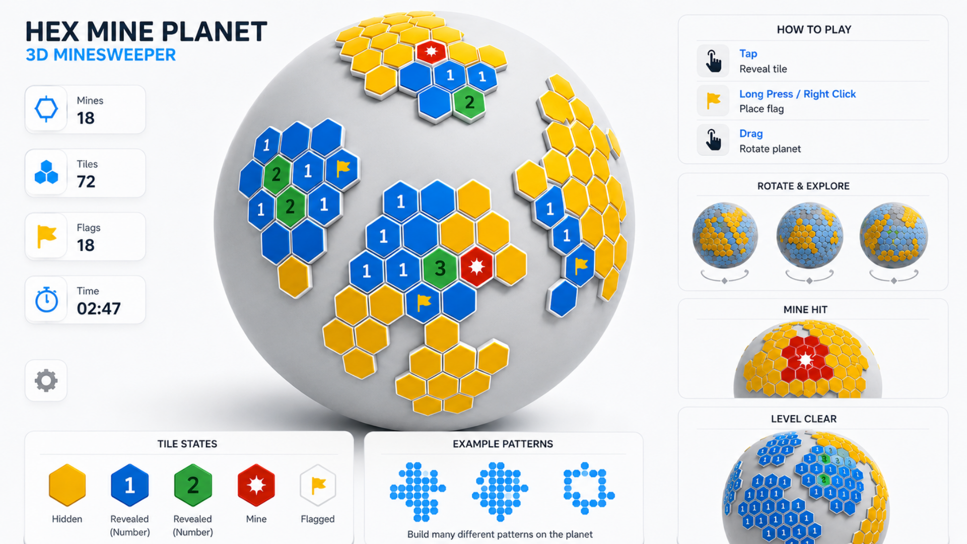Visuel de Hex Mine 3D