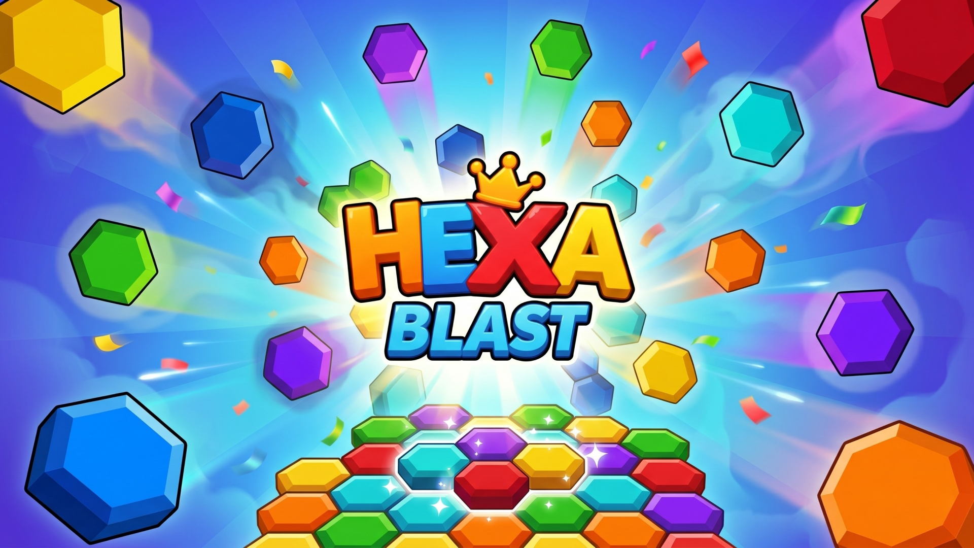 Imagen de portada de Hexa Blast!