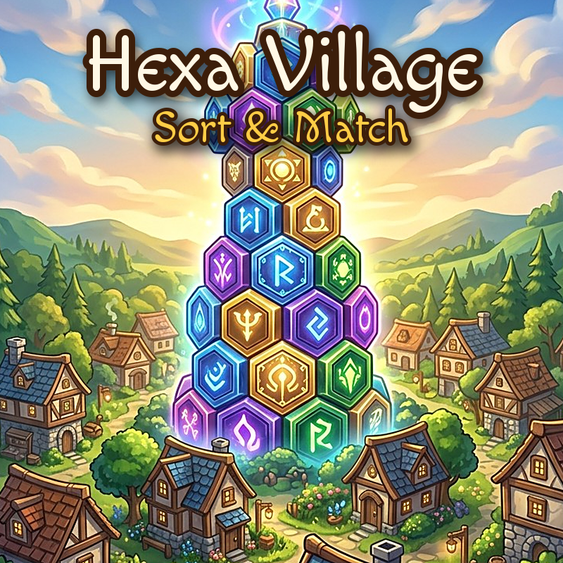 Hexa Village: Sort & Match game thumbnail