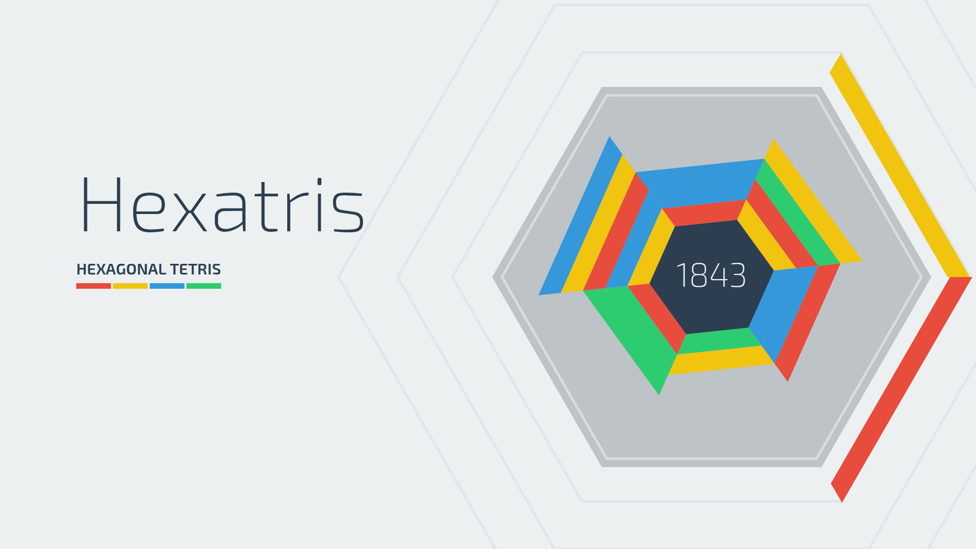 Hexatris: Hexagonal Tetris Puzzle