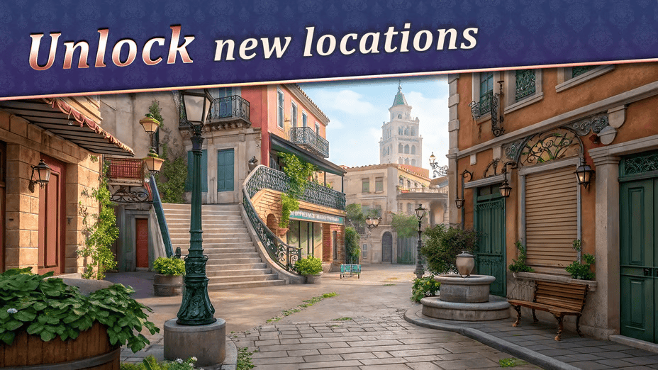 Hidden Object: Street Of Secrets screenshot 2