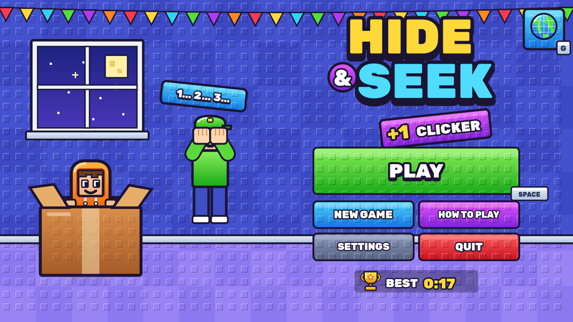 Hide and Seek: +1 Clicker