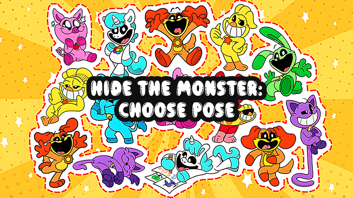 Hide the Monster: Choose Pose