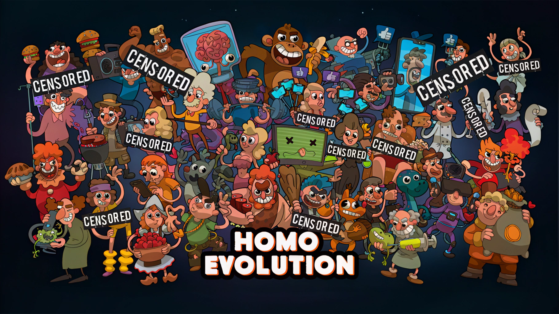Homo Evolution cover art