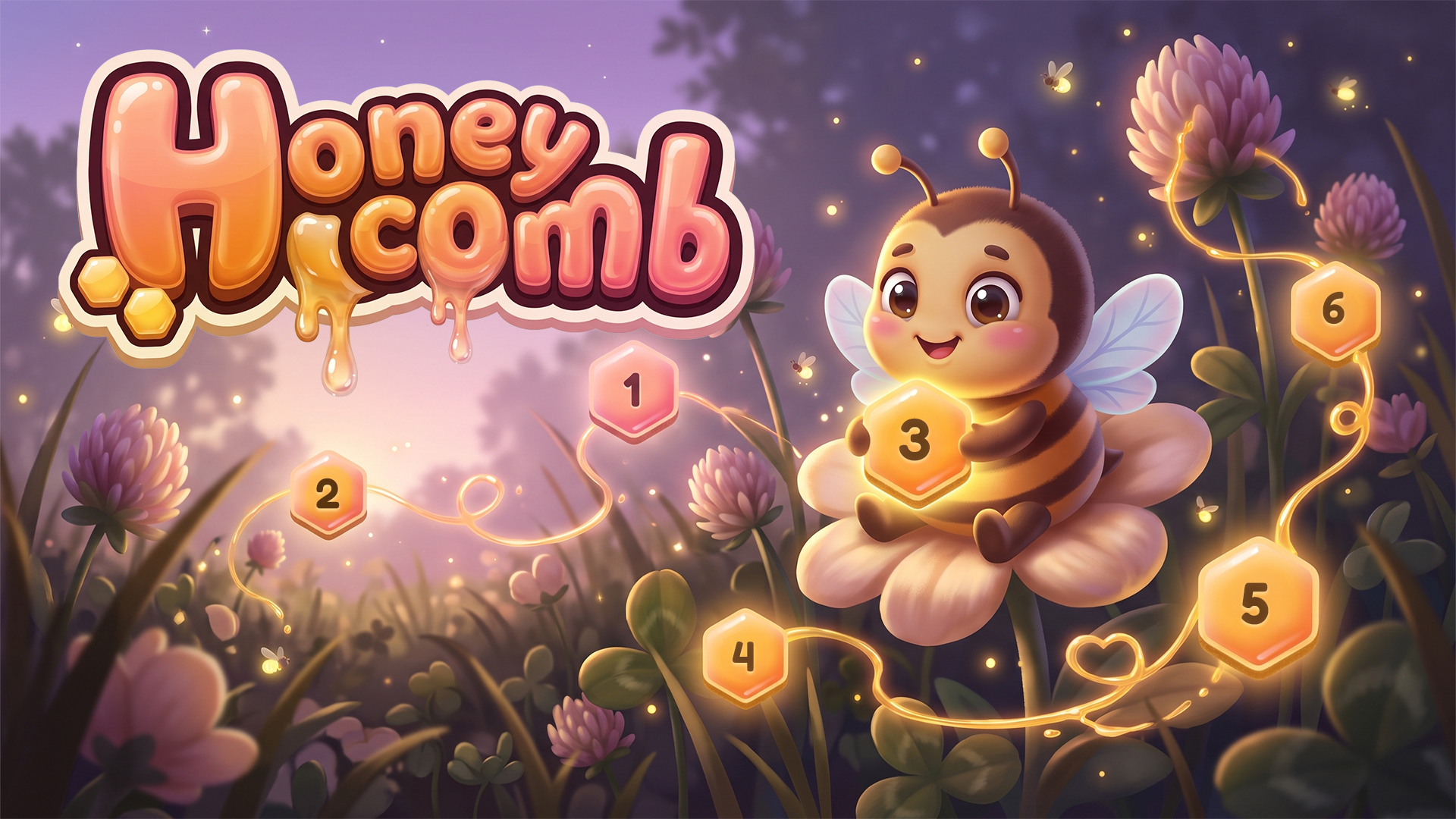 Honeycomb: Connect the Numbers