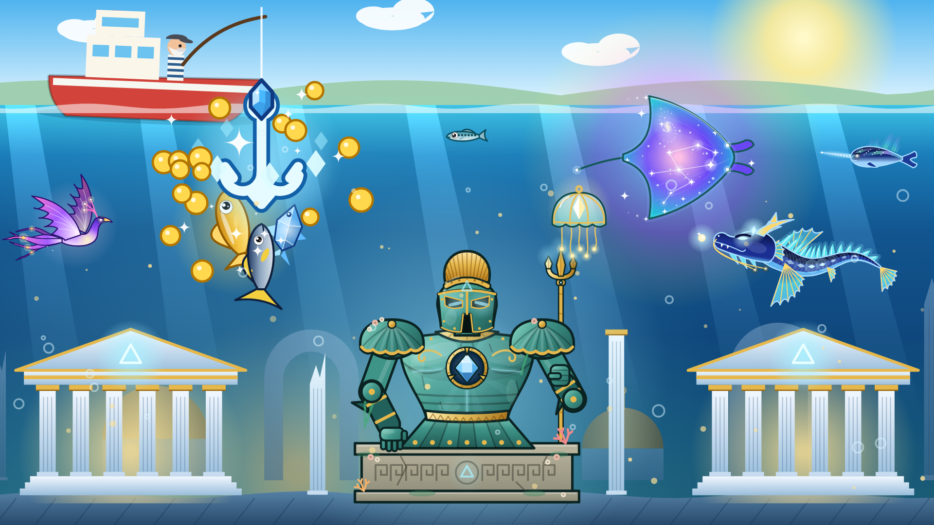 Hook & Sell: Fishing to Atlantis