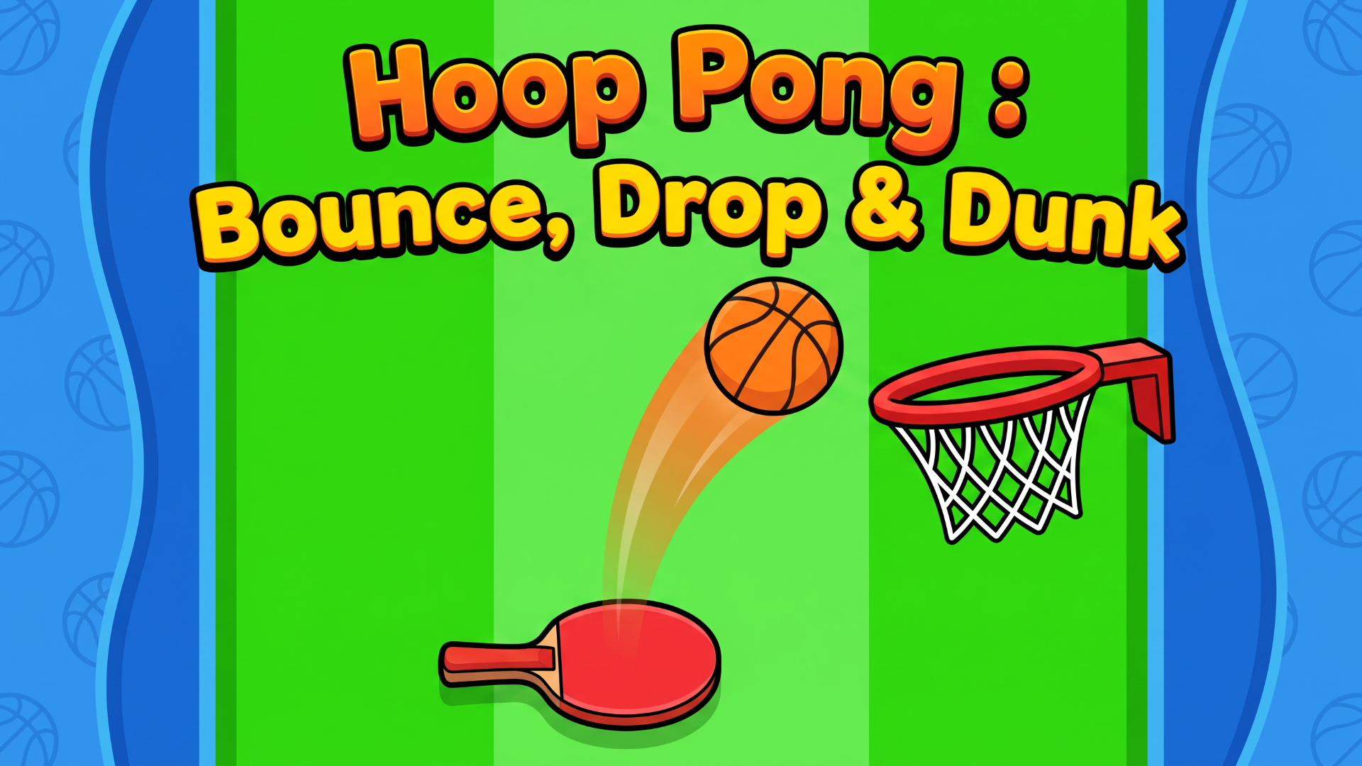 Gambar sampul Hoop Pong : Bounce, Drop & Dunk