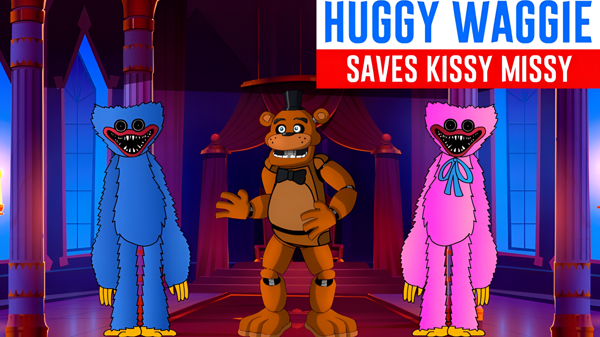 Huggy Waggie Saves Kissy Missy