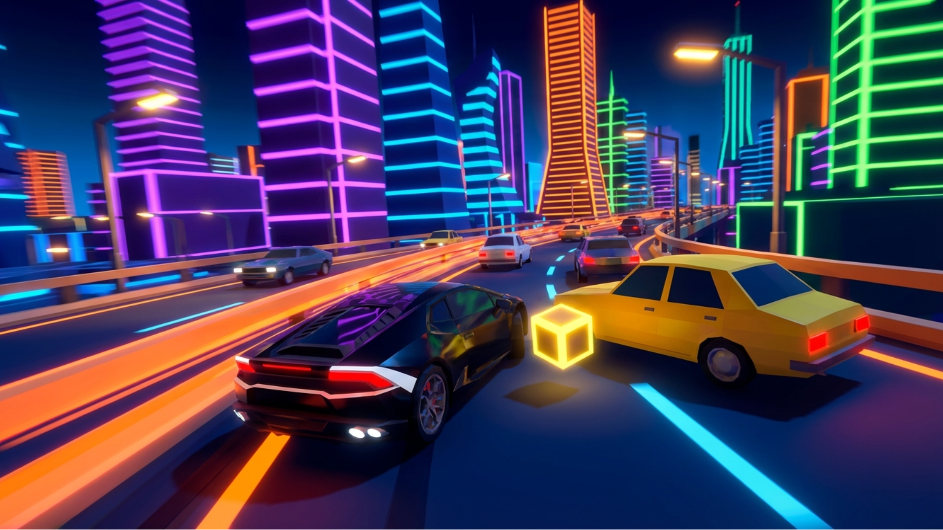Visuel de Hyper Neon Car