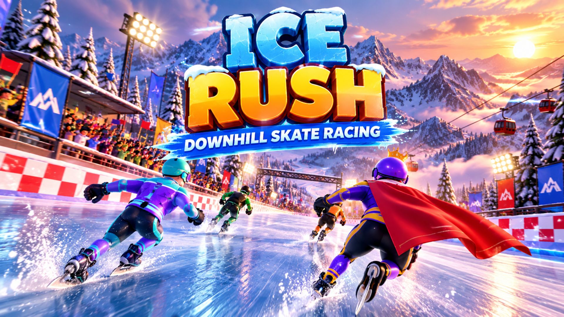 Visuel de Ice Rush - Downhill Skating