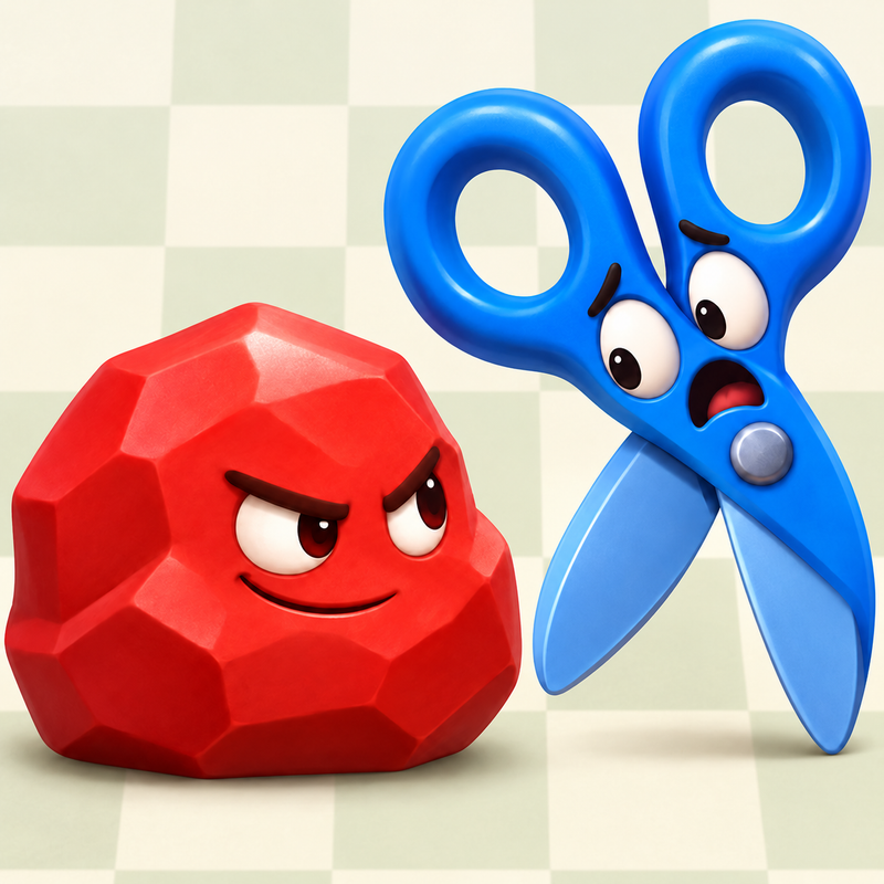 Rock, Scissors, Board