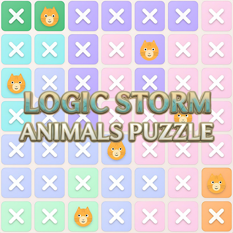 Logic Storm: Animals Puzzle - Brain Games puzzle game thumbnail